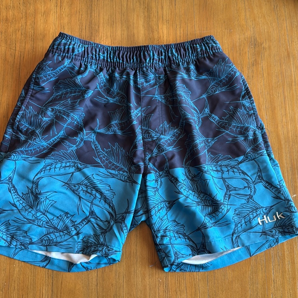 Men’s Adult Small Huk Swim Trunks